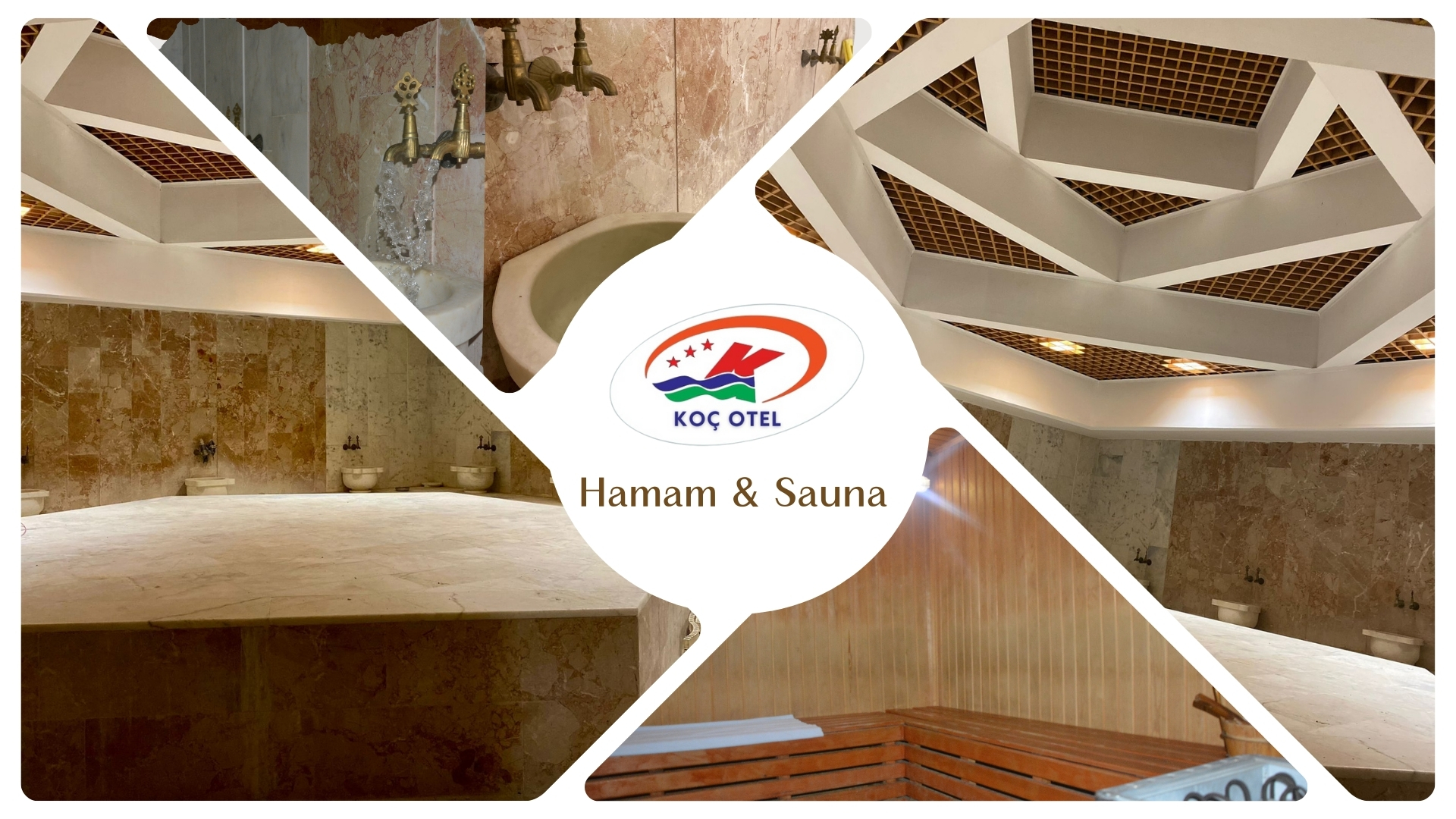 Hamam & Sauna hizmetimiz sizlerle...